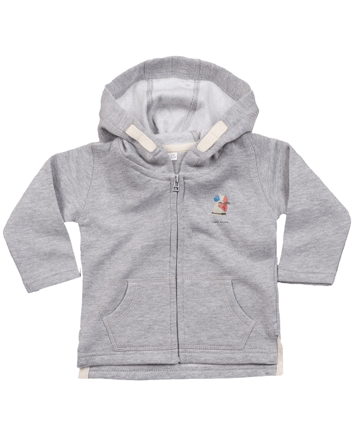 Hoddie with zip for baby I WILL SURVIVE by La Paloma