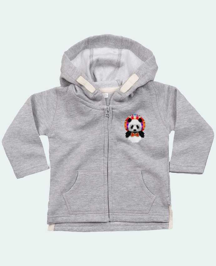 Hoddie with zip for baby Panda by ali_gulec