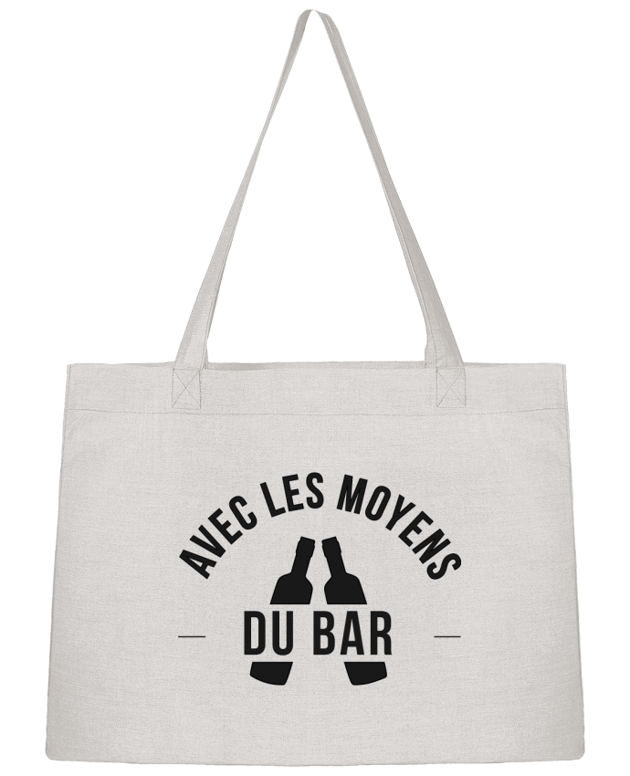 Shopping tote bag Stanley Stella Avec les moyens du bar by Ruuud