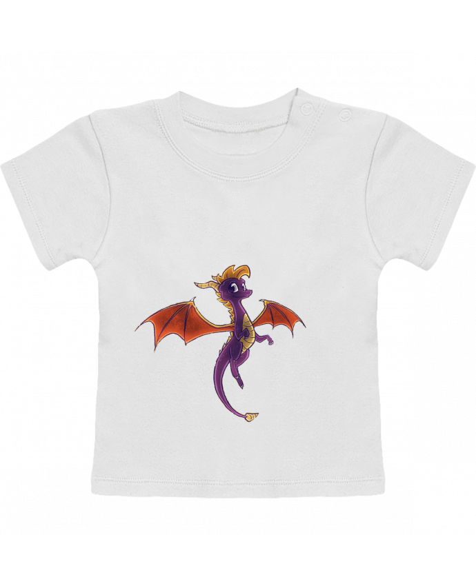 Camiseta Bebé Manga Corta Spyro Officiel manches courtes du designer Spyro