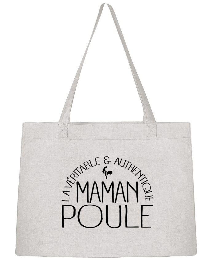 Shopping tote bag Stanley Stella Maman Poule by Freeyourshirt.com