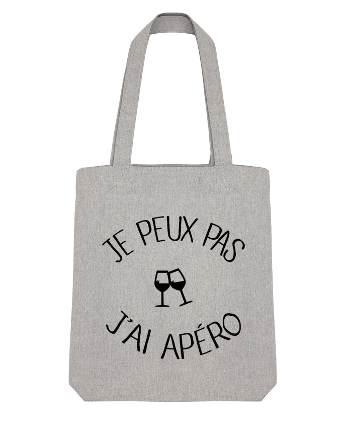 Tote Bag Stanley Stella Je peux pas j'ai apéro by Freeyourshirt.com 