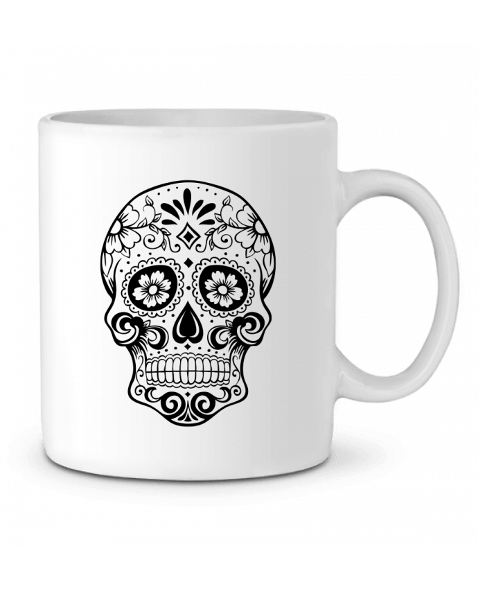Ceramic Mug Tête de Mort by Freeyourshirt.com