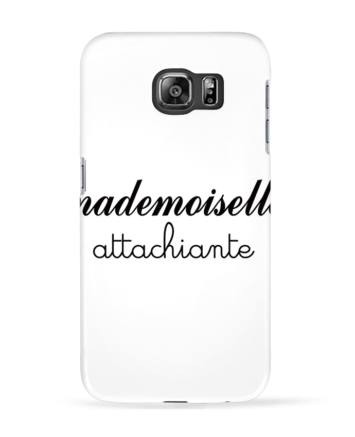 Carcasa Samsung Galaxy S6 Mademoiselle Attachiante - Freeyourshirt.com