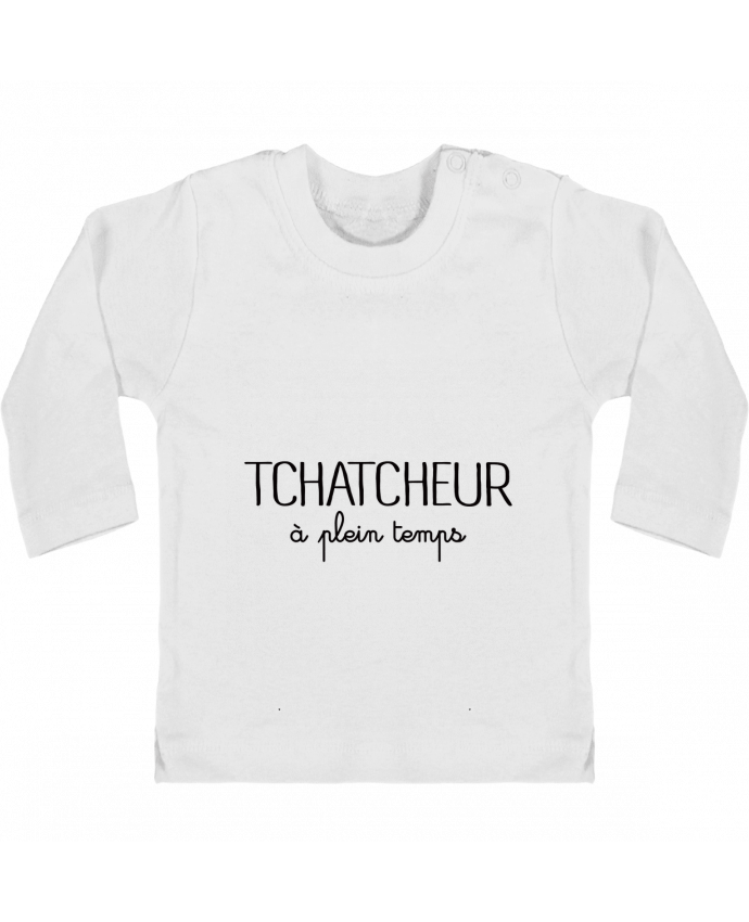 T-shirt bébé Thatcheur à plein temps manches longues du designer Freeyourshirt.com