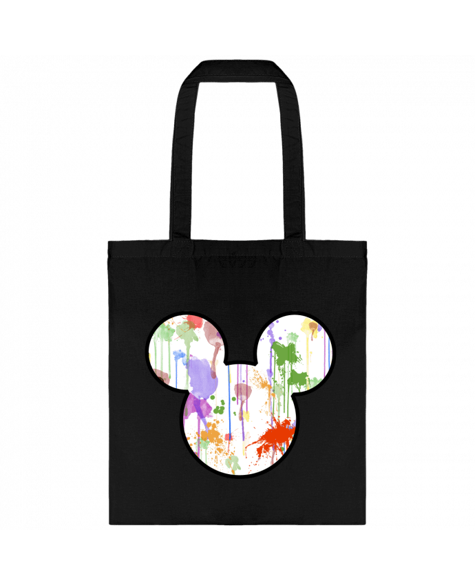 Tote Bag cotton Mickey éclaboussures by Tasca