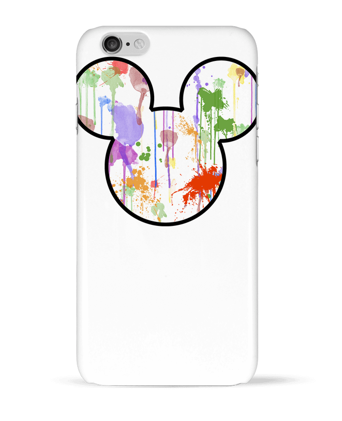 Case 3D iPhone 6 Mickey éclaboussures by Tasca