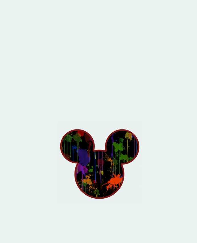 Bolsa de Tela de Algodón Tete de Mickey version noir por Tasca