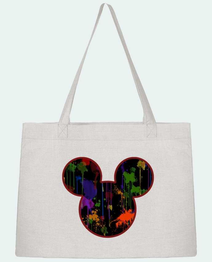 Sac Shopping Tete de Mickey version noir par Tasca