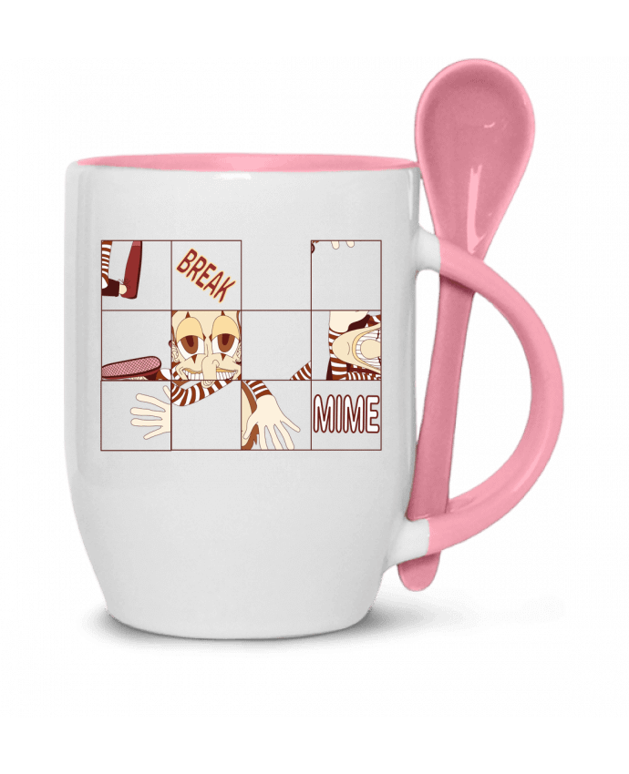  Tasse cuillère BREAK MIME par Santiaguen