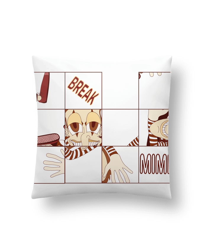 Coussin BREAK MIME par Santiaguen