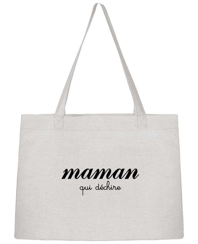 Shopping tote bag Stanley Stella Maman qui déchire by Freeyourshirt.com