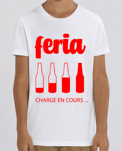 T-shirt Enfant Feria charge en cours humour Par Mr Youpla