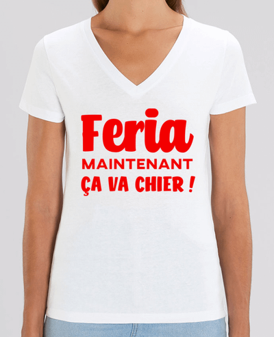 Tee-shirt femme Feria maintenant ça va chier Par  Mr Youpla