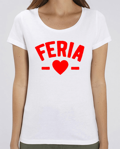 T-shirt Femme Feria coeur Culture Férias par Mr Youpla