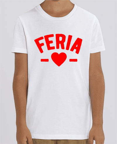 T-shirt Enfant Feria coeur Culture Férias Par Mr Youpla