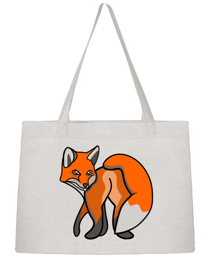 Sac Shopping Fesse Fox par Zachane