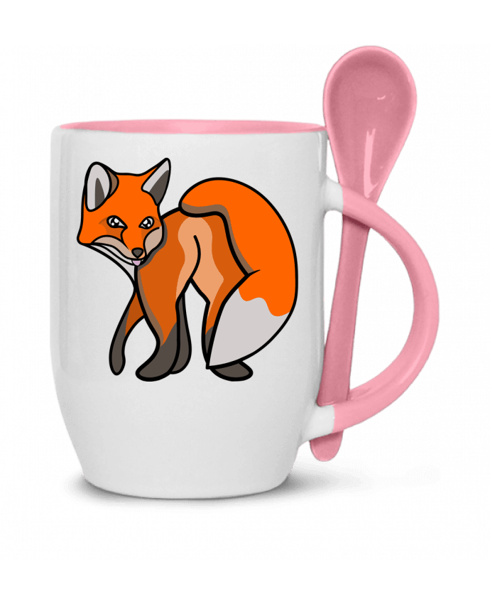  Tasse cuillère Fesse Fox par Zachane