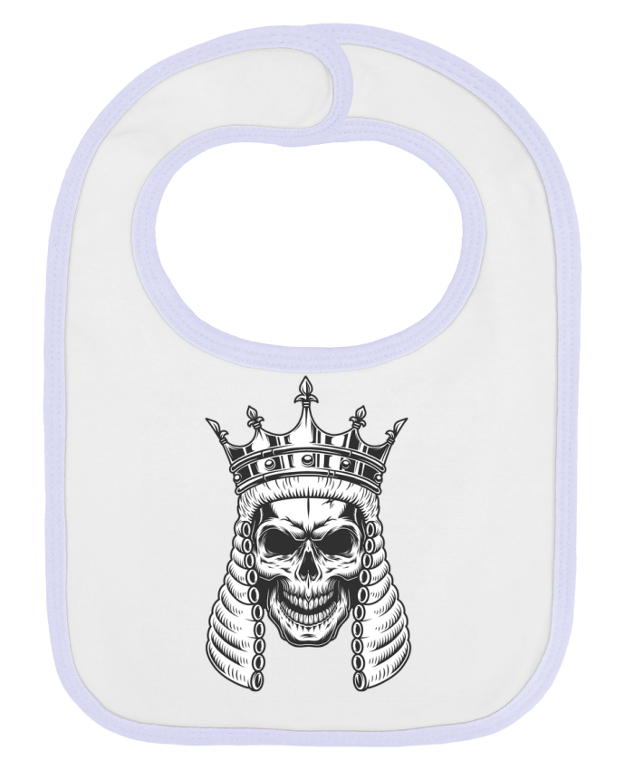 Bavoir bébé uni DeadKing par gamazed