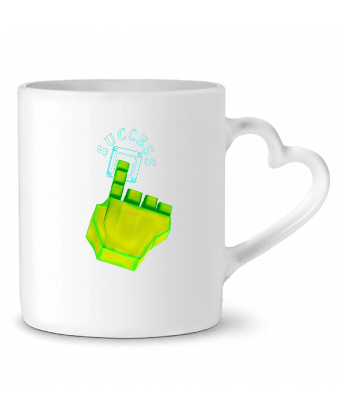 Mug coeur SUCCESS par Santiaguen