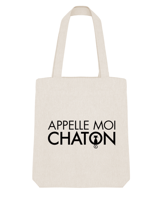 Tote Bag Stanley Stella Appelle moi Chaton par Freeyourshirt.com 