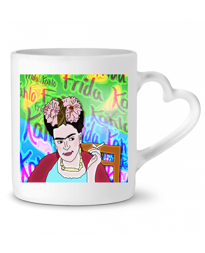 Mug coeur Frida Grown par ViriDesign