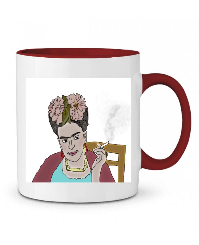 Mug bicolore Frida siempre ViriDesign