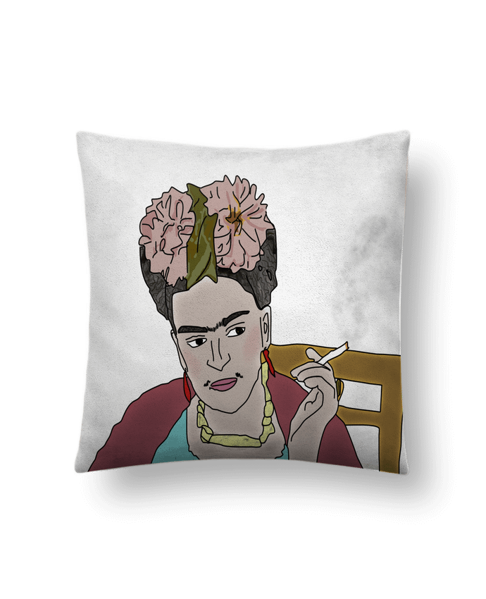 Coussin suédine Frida siempre par ViriDesign