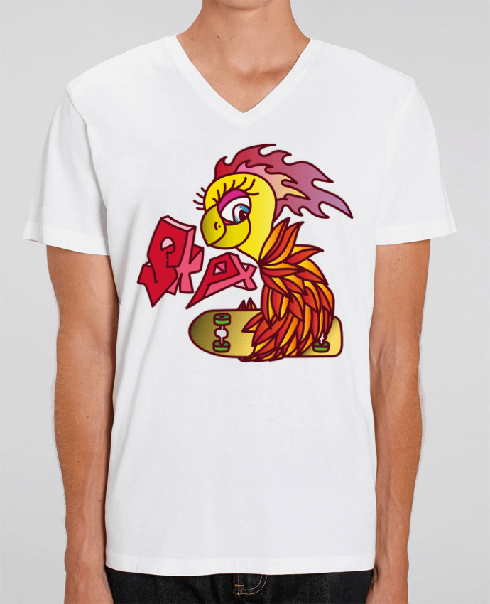 T-shirt homme SKATING PHOENIX par Santiaguen