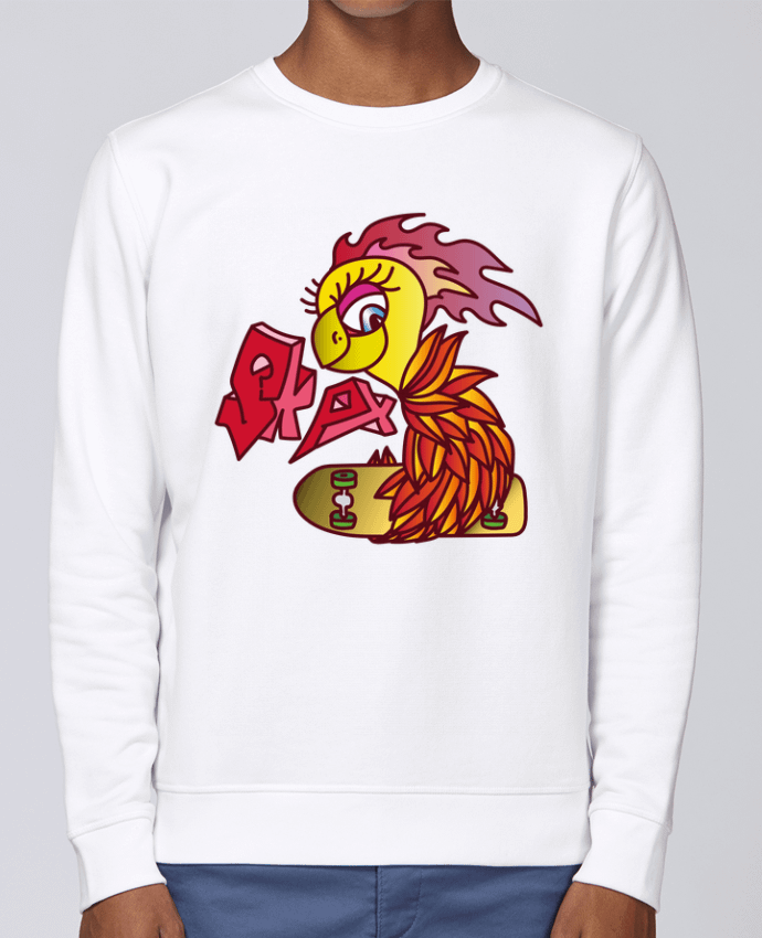 Sweatshirt SKATING PHOENIX par Santiaguen