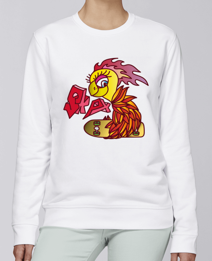 Sweatshirt SKATING PHOENIX par Santiaguen