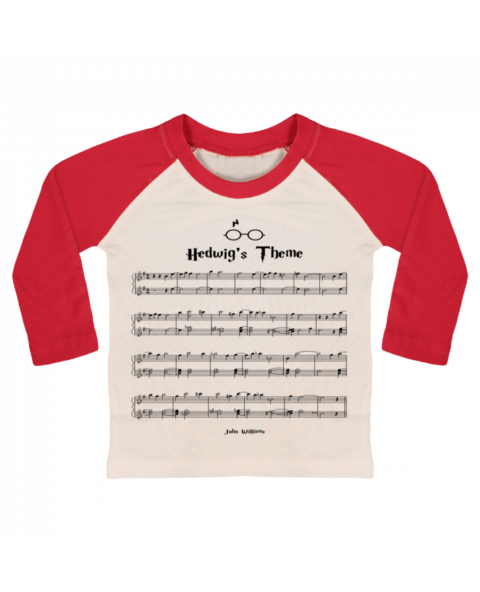 Tee-shirt Bébé Baseball ML Thème Harry Potter par Lazy Zizi