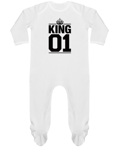 Body Pyjama Bébé King 01 par Freeyourshirt.com