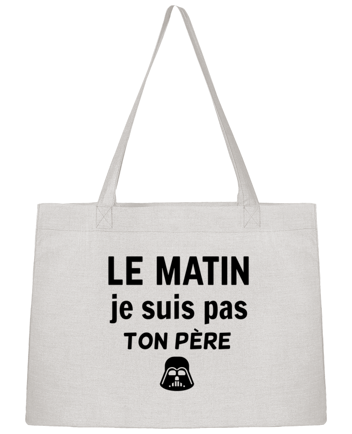 Sac Shopping le matin je suis pas ton père par dessin-art