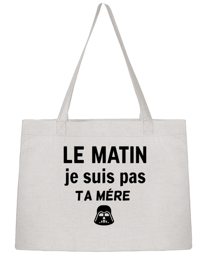 Sac Shopping le matin je suis pas ta mère par dessin-art