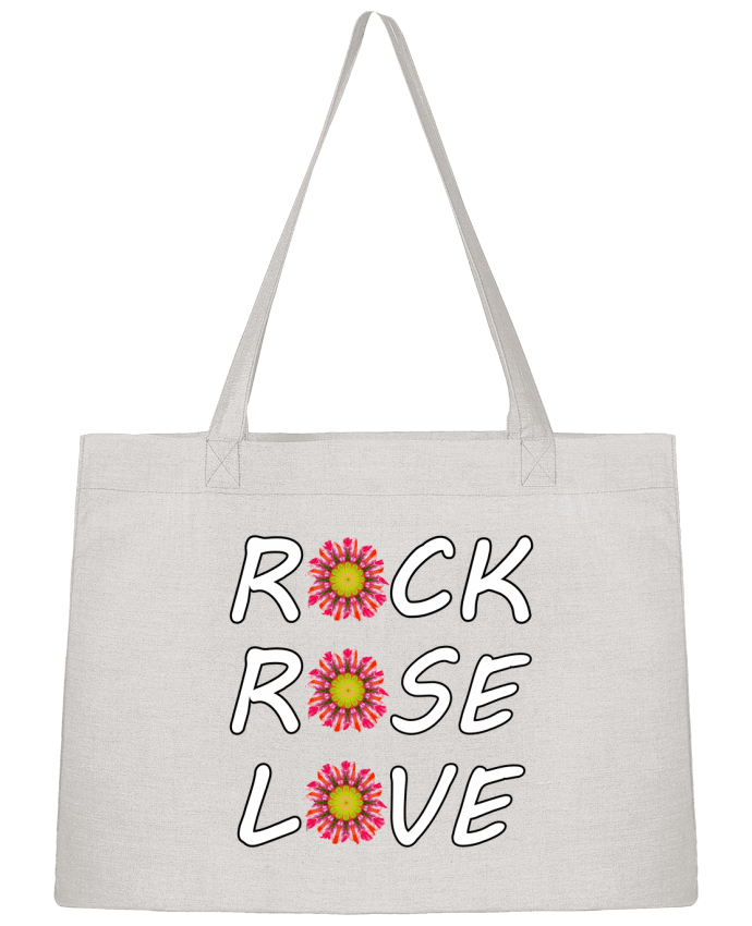 Sac Shopping Rock Rose Love par LV-CREATOR