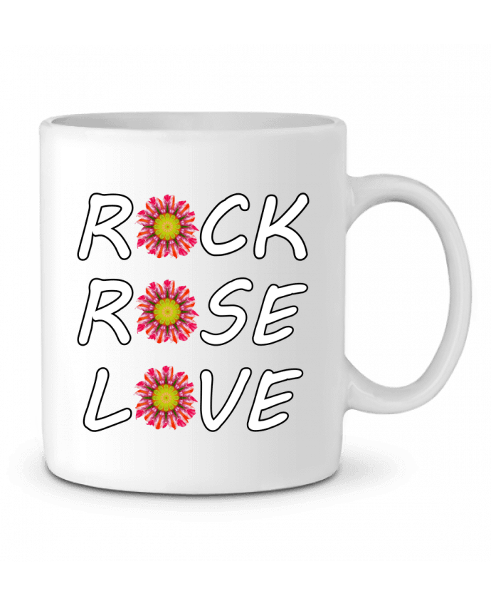 Mug  Rock Rose Love par LV-CREATOR