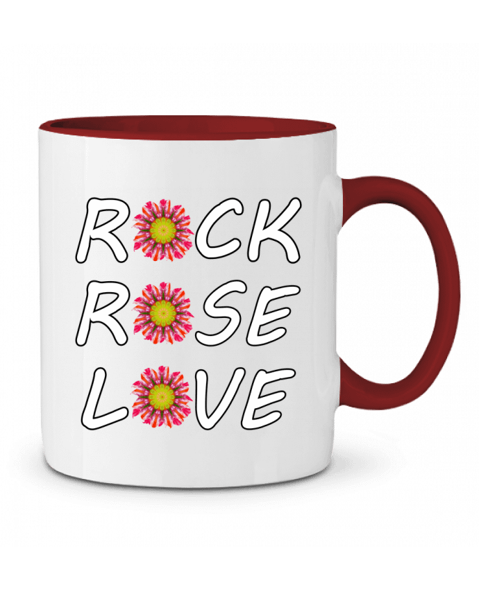 Mug bicolore Rock Rose Love LV-CREATOR