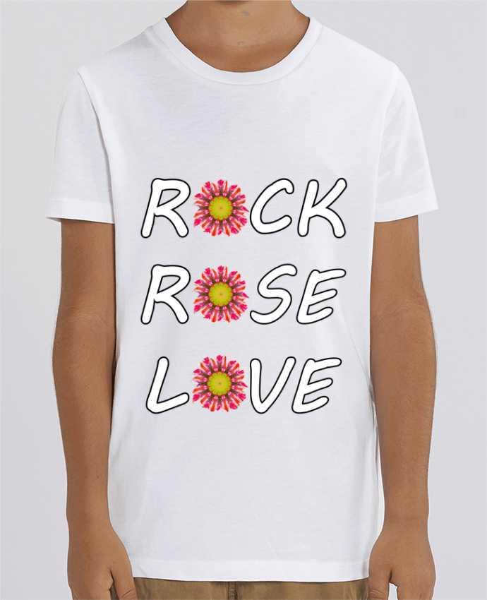 Tee Shirt Enfant Bio Stanley MINI CREATOR Rock Rose Love 100