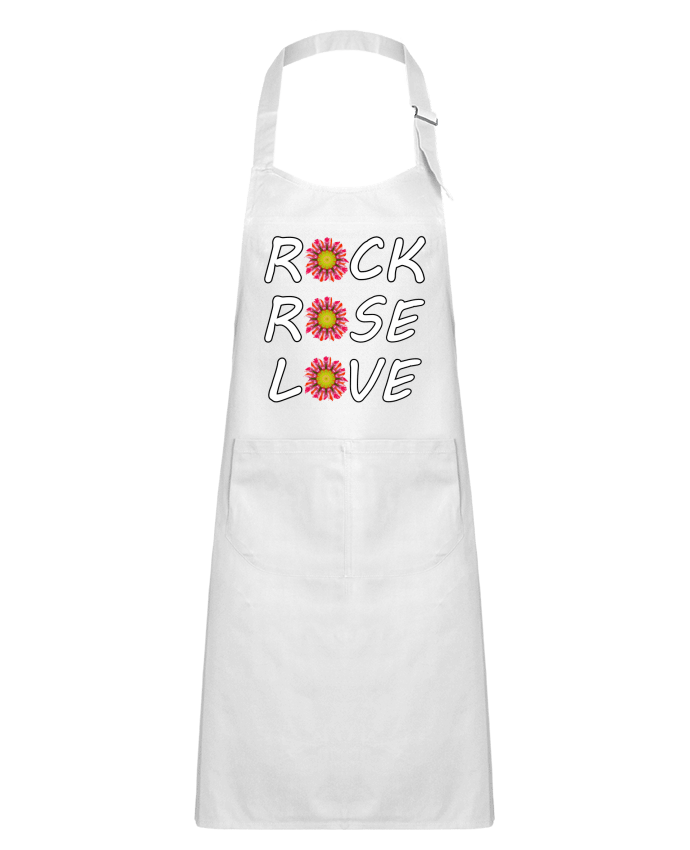 Tablier Enfant Rock Rose Love par LV-CREATOR