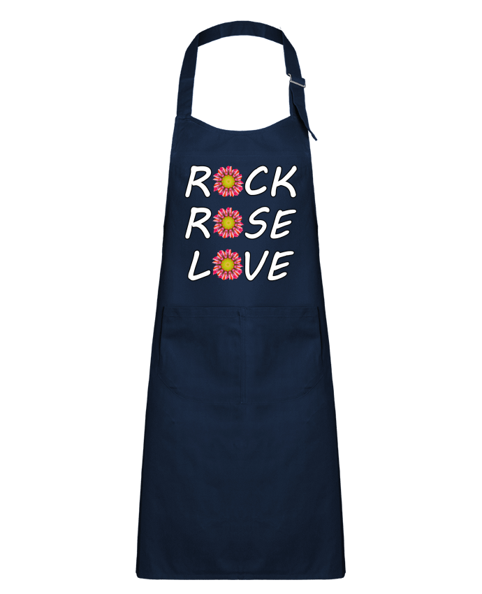 Tablier Enfant Rock Rose Love par LV-CREATOR