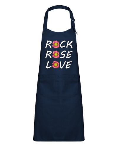 Tablier Enfant Rock Rose Love par LV-CREATOR