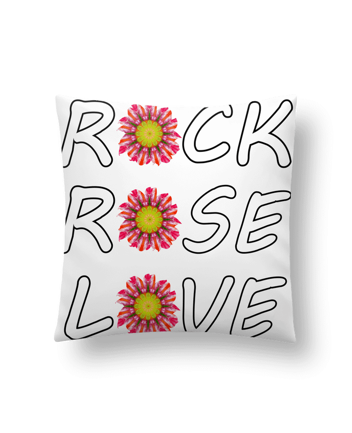 Coussin Rock Rose Love par LV-CREATOR