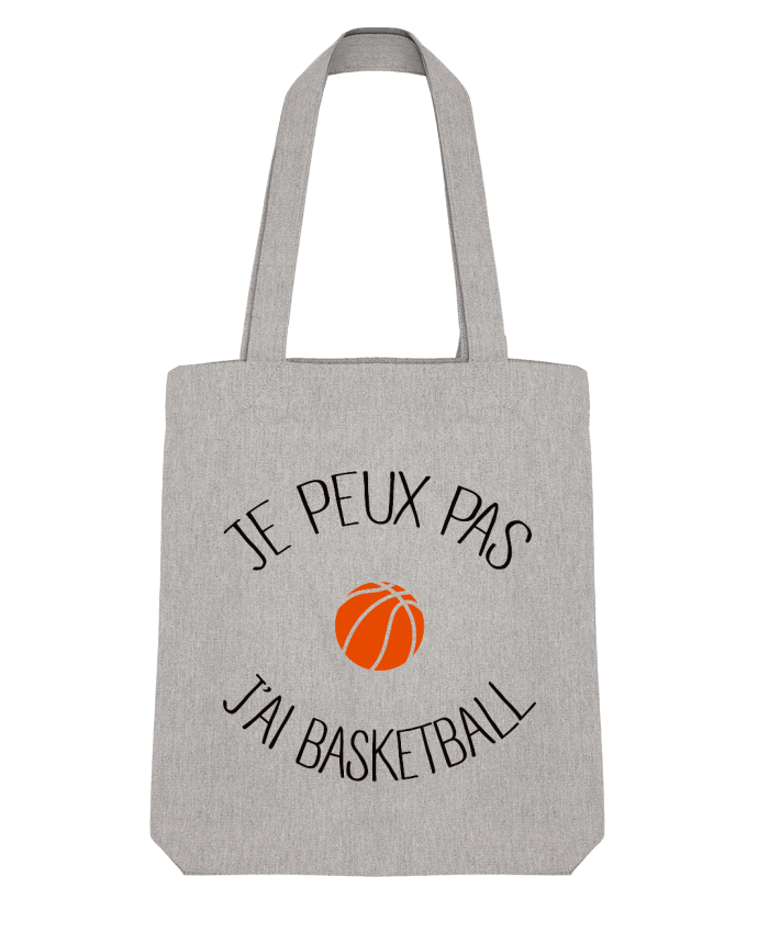 Tote Bag Stanley Stella je peux pas j'ai Basketball by Freeyourshirt.com 