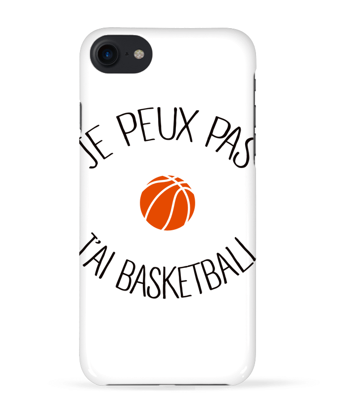 COQUE 3D Iphone 7 je peux pas j'ai Basketball de Freeyourshirt.com