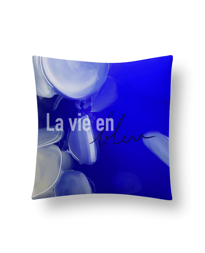 Coussin La vie en bleu. par Arketip