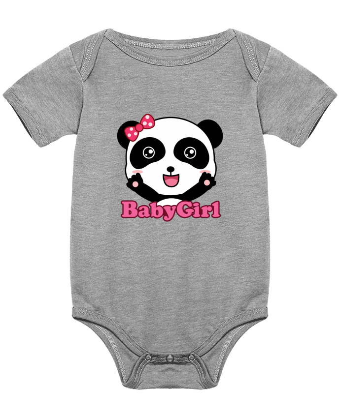 Body bébé Baby Girl Panda par Geekshow