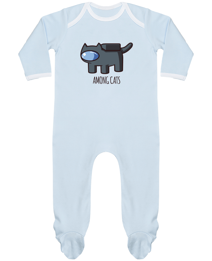 Body Pyjama Bébé Among cats par Geekshow