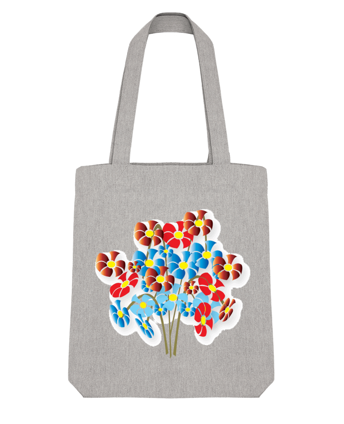 Tote Bag Stanley Stella Bouquet de fleurs par illustraman 