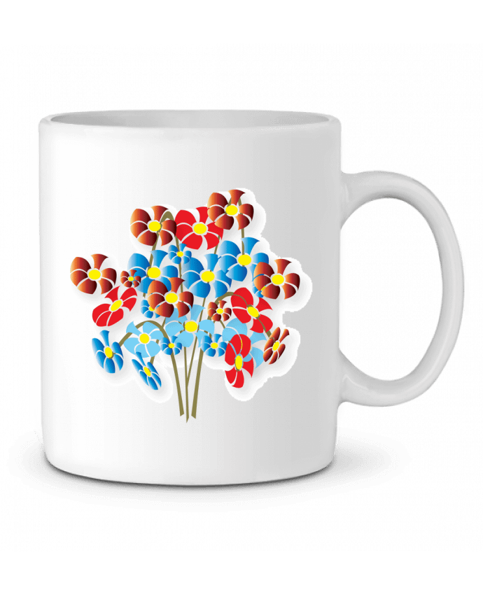 Mug  Bouquet de fleurs par illustraman